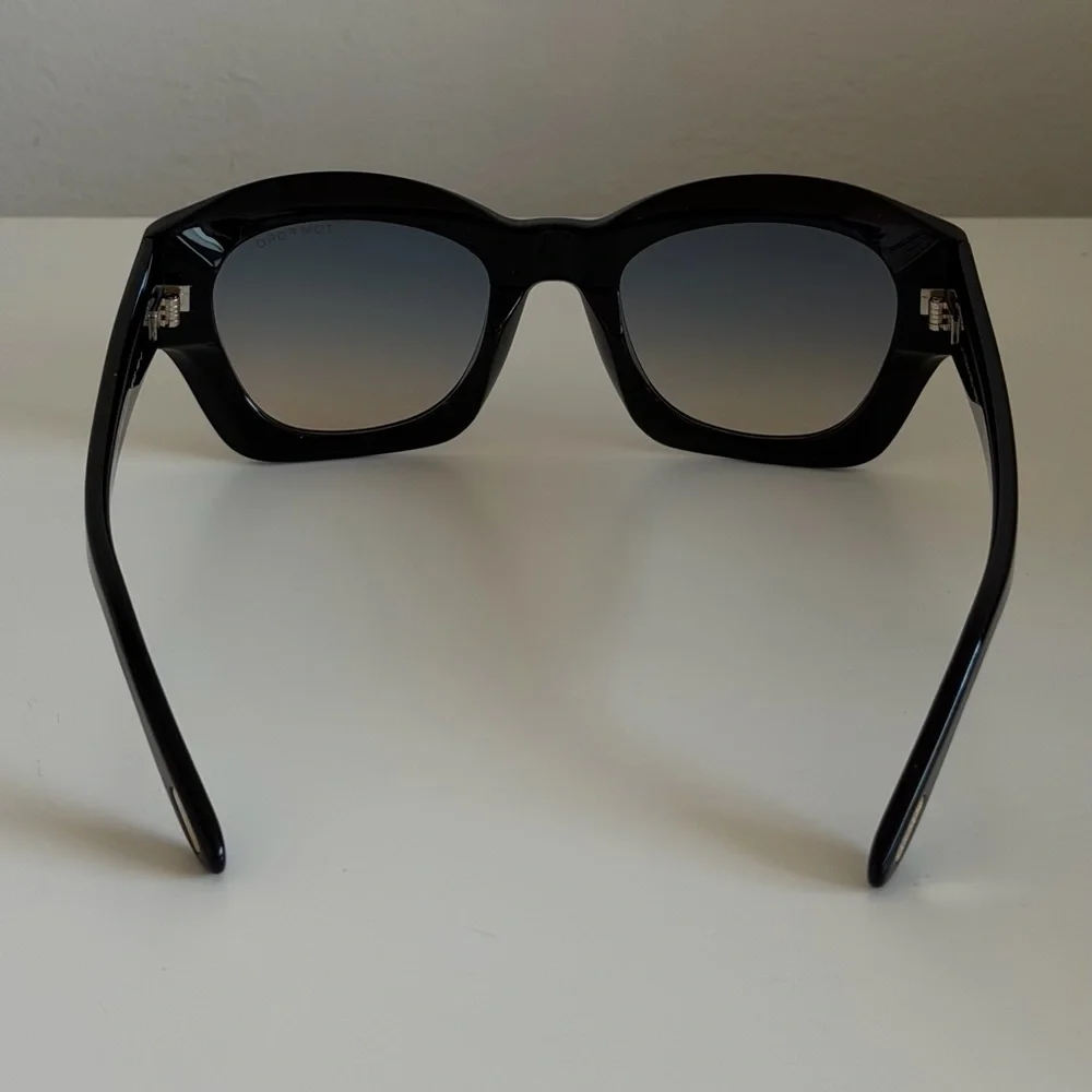 Tom Ford  Guilliana Sunglasses Black Blue lense - Picture 11 of 12